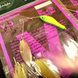 Megabass V-3 Spinnerbait, Brand New, Unused, Set of 4 Japan Import Lure NEW A - Thumbnail 2