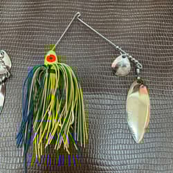 Bomber Spinnerbait Bushworker Old Lure with Replaced Blade, Used - Thumbnail 3