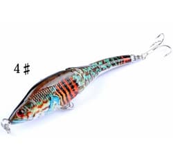 6PCS Minnow Fishing Lure Pencil Hard Trolling Sinking Swimbait Saltwater Bass - Thumbnail 6