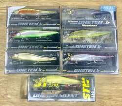 Megabass (Lot Of 7) JDM Ito Vision OneTen Jr. Jerkbaits, Free Shipping! NWT! - Thumbnail 2