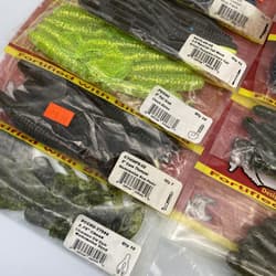 Big Bite Baits Bass Plastics Creature Bait Senko Chunk Worm Grubs (24 Bag Lot!) - Thumbnail 3