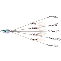 5PCS Alabama Rigs 5 Arms 4 Blades Umbrella Rig Fishing Lure 22cm Bait Kit Tackle - Thumbnail 4