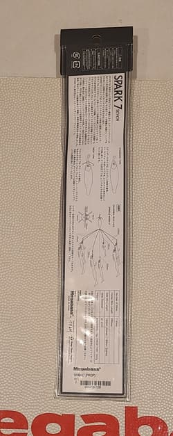 WOW! Megabass SPARK7 SEVEN  PROP Umbrella RIG "AYU" WAVE MOTION PROP 10" - Thumbnail 3