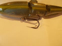 Strike King Sexy Swimmer Jointed Swimbait Fishing Lure free fast shipping - Thumbnail 3