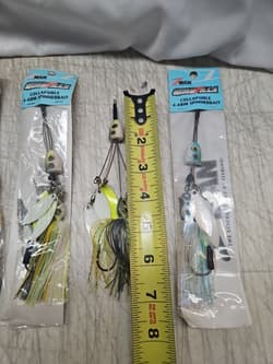 4 Z MAN QUADZILLA Collapsible 4 Arm Spinnerbait Umbrella Rig Fishing Lures  - Thumbnail 8