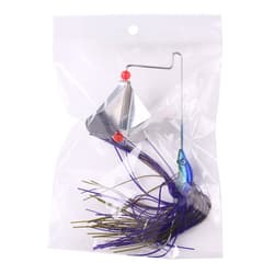 5PCS Spinnerbait Fishing Lure Buzzbait 22g Blade Bait Spoon Rubber Skirt Bass - Thumbnail 13