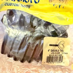 Gary YAMAMOTO 4 inch 6 inch Double Tail Grub 30pcs Worm Set, Opened, ⑩273 - Thumbnail 6