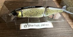 SU × DRT KLASH9 Golden Shiner Color 4oz Big Swimbait Low Float Event Limited JP - Thumbnail 4