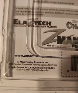 New Z-Man ChatterBait DieZel Fishing Lure 1/4 oz CBD14-08 Pearl Blue Mustad Hook - Thumbnail 6
