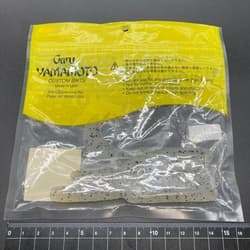 818323 Gary Yamamoto 6 Inch Jumbo Gloves 4 Pieces 187 Clear Black Flake Conditio - Thumbnail 2