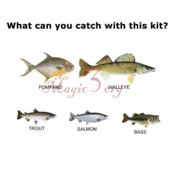 200pcs Fishing Accessories Spinner Blade Bait Kit DIY Fishing Lure Making Tool - Thumbnail 4