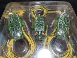 BOOYAH Frog, Toad Runner, Pad Crasher, 4-piece set, 2 sets, for Snakehead, - Thumbnail 4