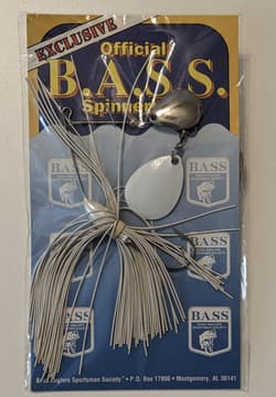 New 2 Official B.A.S.S. Spinnerbaits and Bomber Bushwhacker Spinnerbait Sealed - Thumbnail 2