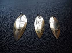 Valuable, scarce, Vintage HILDEBRANDT spinnerbait blade 1 x 2 pieces = 3 piece - Thumbnail 2