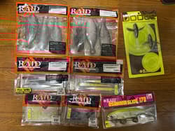 Raid Japan Worm & Lure Set Used Fishing Accessories - Thumbnail 1
