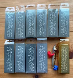 Hatleys Zodiac Lure Set, Vintage 1994, Wooden Balsa, Missing Dog Case - Thumbnail 2