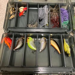 Bass fishing retirement settackle box, hard lures, soft lures, bait reel, etc. - Thumbnail 10