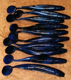 4.25" Cane Thumper Hematoma CTHMP4-14-25 Swimbait Trailer for A Rig 25 pack bag - Thumbnail 2