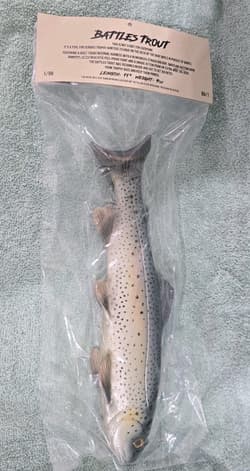 Working Class Zero RARE 11” Battles trout discontinued Swimbait By WCZ - Thumbnail 1