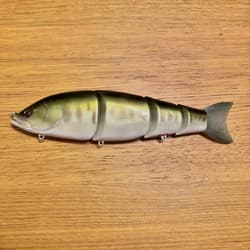 TFOX Big Bait Handmade 26cm Ghost Color Large Swimbait Rare New - Thumbnail 1