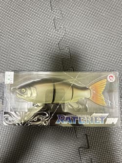 GAN CRAFT RATCHET 114 Big Bait 114mm, realistic action, Japanese made - Thumbnail 1