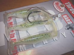 Manns Baitfish Minnow Umbrella Rig Q Paddler Weedless Shad Hardnose Discontinued - Thumbnail 8