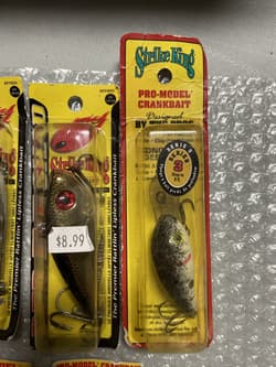 9 New Strike King Crankbaits Pro Model Series Lures Lot Series 3 5 Red Eye Shad - Thumbnail 4
