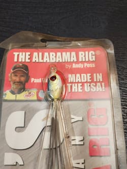 Mann's Bait Company The Alabama Rig by Andy Poss 6.5" Sexy Shad - Thumbnail 2