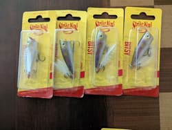 Lot 36x Strike King BITSY Jerkbaits Topwater Minnow DAWG Splash NEW - Thumbnail 12