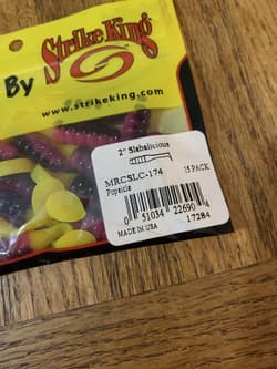 Mr. Crappie Strike King 2” Slabalicious Popsicle-BRAND NEW-SHIPS SAME BUS DAY - Thumbnail 3