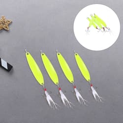 4 Pcs Floating Fishing Lures Sequins Metal Artificial Bait Accessories - Thumbnail 7