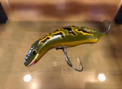 4 Set Heddon Luny Frog Old Lure Ship From Japan - Thumbnail 12