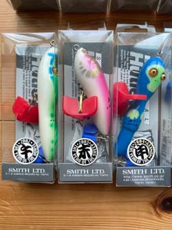 Hatleys Zodiac Lure Set, Vintage 1994, Wooden Balsa, Missing Dog Case - Thumbnail 5