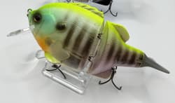 Limited Deps Bull Doze Jr. apan Glide Jointed Bluegill swimbait HTF NIP Rare JDM - Thumbnail 7