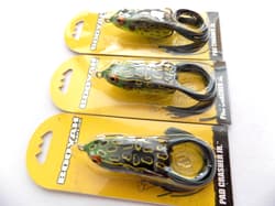 BOOYAH PAD CRASHER JR. - BULL FROG - 3 LURES - 635i - Thumbnail 3