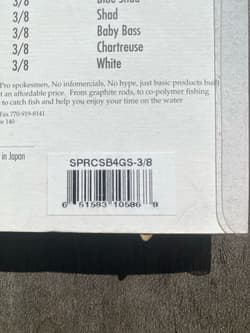 TUFF FIND VINTAGE SPRO 4 BLADE SPINNERBAIT FISHING LURES Discontinued NOS 3/8 OZ - Thumbnail 4