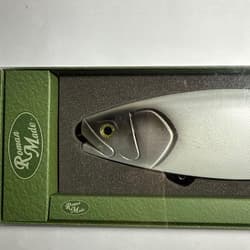 Roman Made MOTHER White Snake Swimbait for Freshwater & Saltwater Fishing - Thumbnail 3