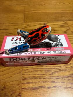 Dolluck BiwaKo Damesu Frog Lure Strawberry Kudagaeru Used - Thumbnail 2