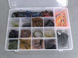 Rubber Jig Lure, Spinnerbait Lure, Line, and a large number of lures with a - Thumbnail 2