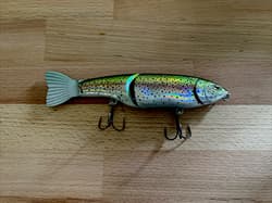 ThunderHawk Lures Cha Cha Glide Swimbait Glimmer Trout 5” 1.5 oz Slow Sinking - Thumbnail 3