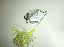 Unknown 3/4 oz. Titanium Wire Triple Wing Buzzbait Lure Buzzer Buzz - Used* - Thumbnail 5