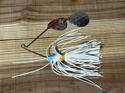 Manufacturer Unknown Spinnerbait 5 8Oz Light Blue White Color Box 43 - Thumbnail 1