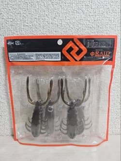 Raid Japan Crawdaddy Bookmic 4 pcs Unused Fishing Bait Accessories - Thumbnail 2