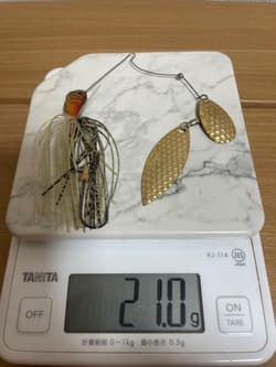 D Zone Spinnerbait Red Skirt Bait Burbless Used Fishing Lure - Thumbnail 8