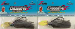(LOT OF 2) Z-MAN CROSSEYEZ CHATTERBAIT 1/2OZ CBCE12-08 MOUSERAT BN1315 - Thumbnail 1