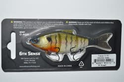 6th sense trace 3.75" jointed swimbait .4oz 4k bluegill - Thumbnail 2