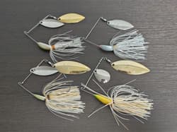 Megabass V-FLAT V Flat # Yuki Ito Old Spinnerbait (Set of 4) - Thumbnail 1