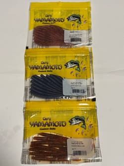 Gary Yamamoto Worm Set Cut Tail 3.5 - Thumbnail 1