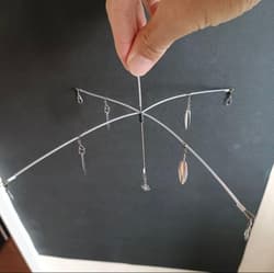 Alabama Rig & Fishing Line No. 4.5 100m with Worm, Fishing Tackle - Thumbnail 3