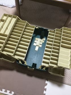 Plano Large Storage Box for Topwater Lures, Used, Fits Balsa, Ziller, Heddon - Thumbnail 1